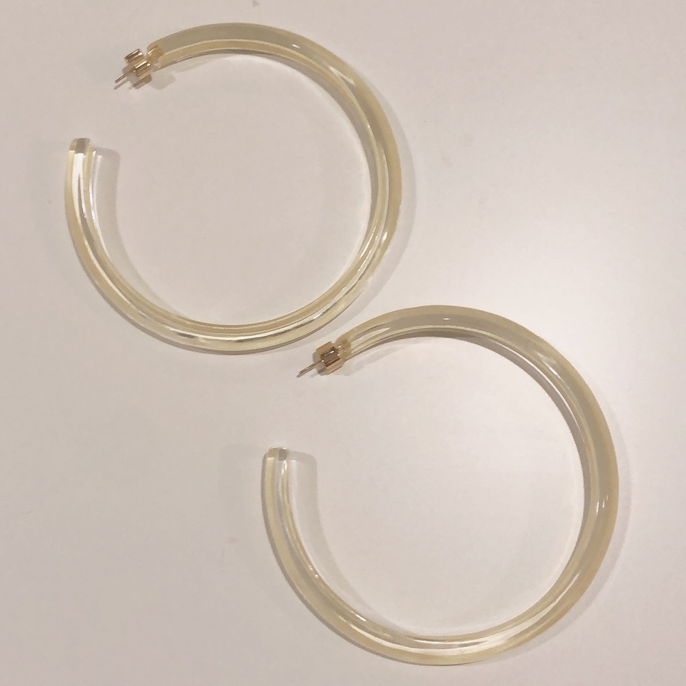 Alison Lou Large Yellow Jelly Hoop